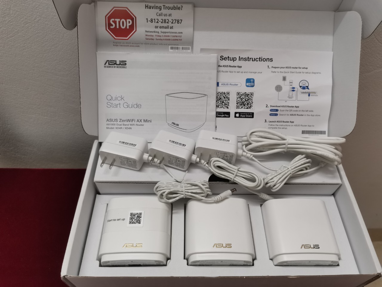 Đã sử dụng - Bộ phát Wifi Mesh, ASUS ZenWiFi AX Mini XD4