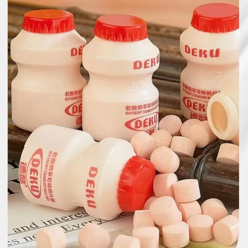 Kẹo viên nén sữa chua deku thơm ngon hongkong - 240g