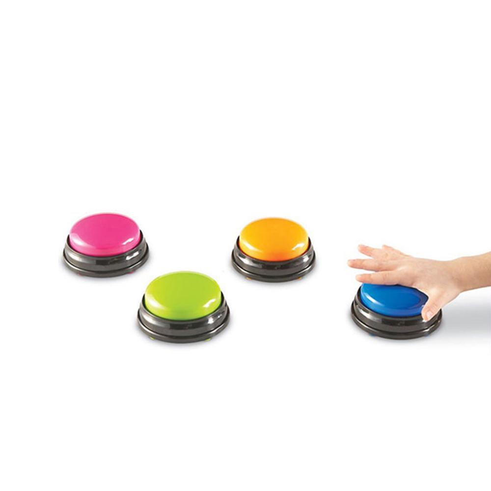Sound Buttons Toy Small Size Easy Carry Voice Recording Sound Button for Kids Interactive ...