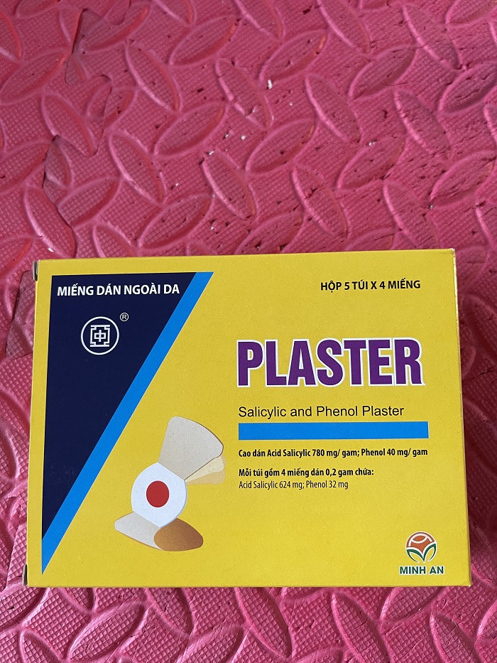 Miếng dán mụn cóc PLASTER ( 5 TÚI 4 MIẾNG )