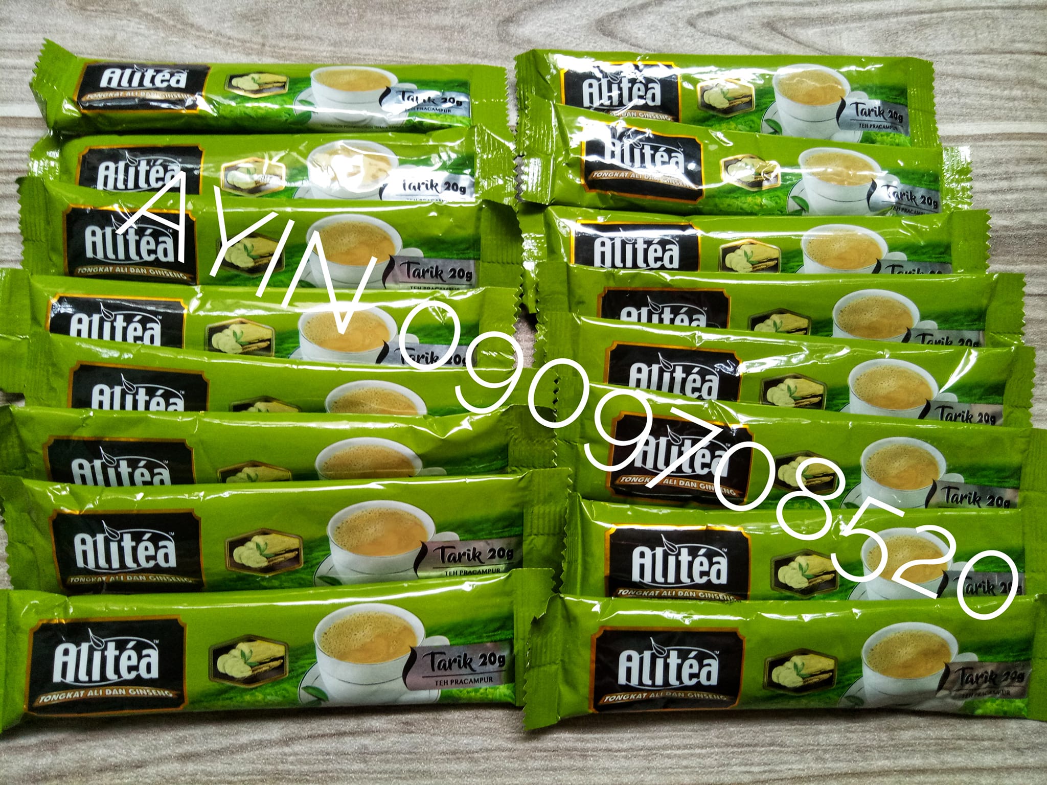 Trà Sữa Alitéa Tongkat Ali & Ginseng Tarik ( 18 Gói x 20g )
