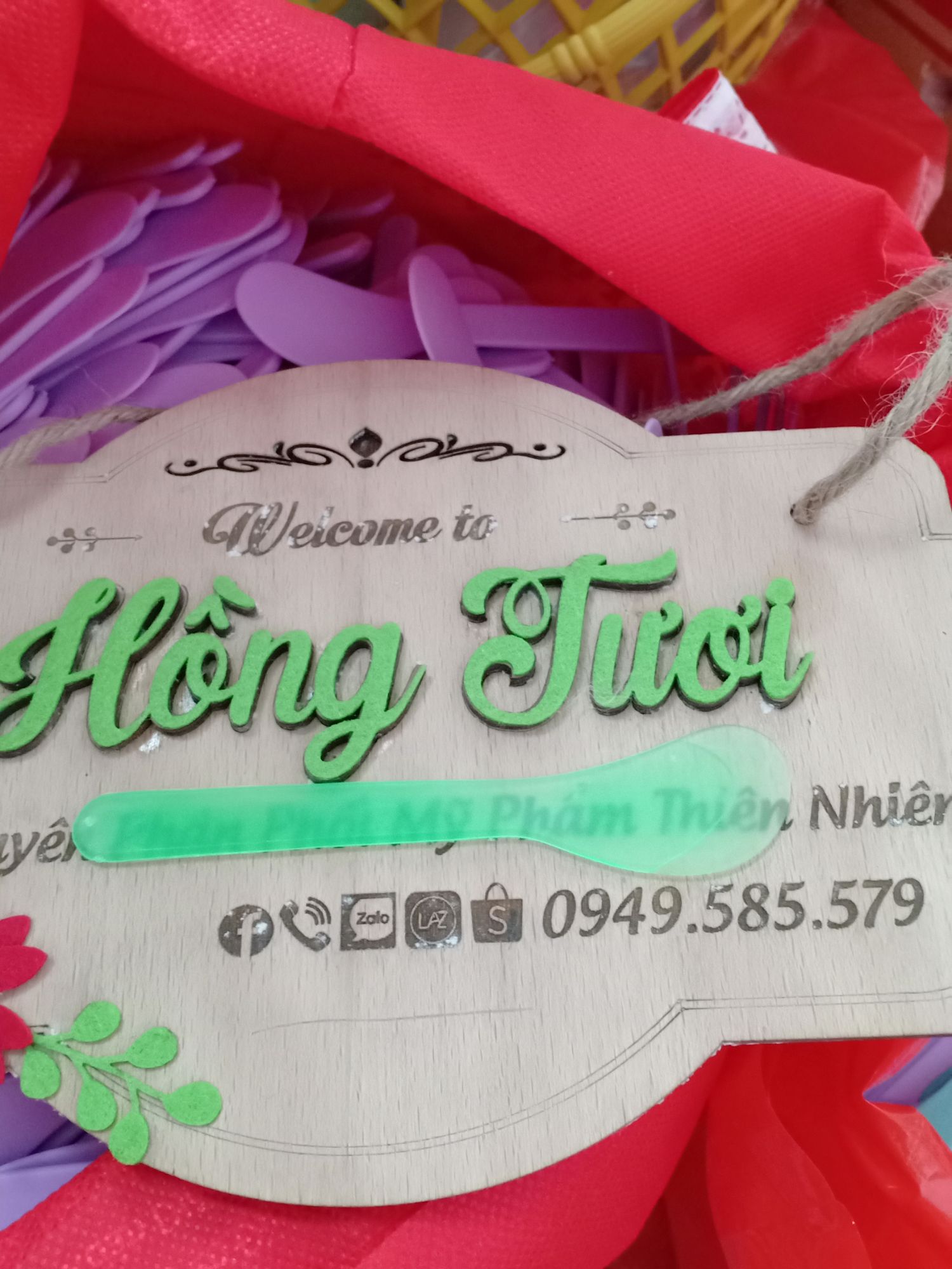 Combo 100 muỗng múc kem [màu xanh lá]