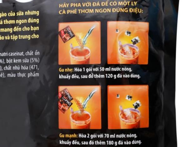 [HCM] Cafe Phố sữa đá bịch 30 gói