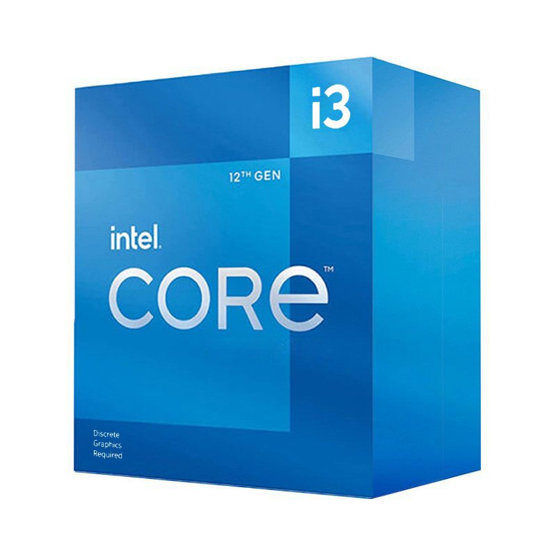 CPU Intel Core i3 12100F 3.3GHz (Socket 1700, 4 nhân 8 luồng 12Mb)