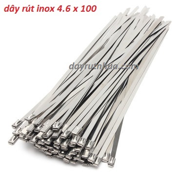 Dây rút inox 4.6x150 - Bịch 100 sợi