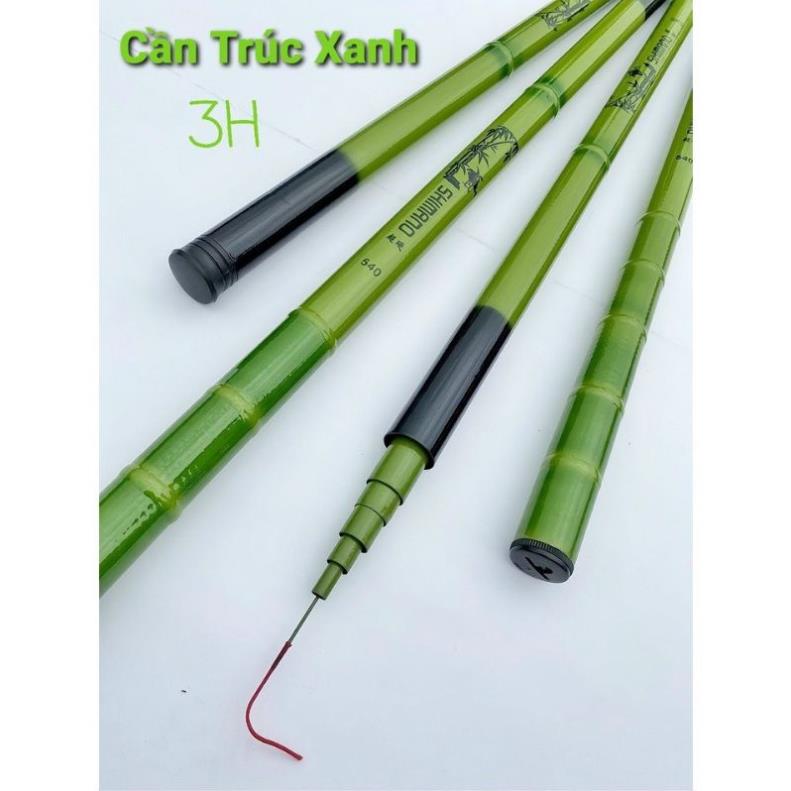 SALE] Cần câu tay trúc xanh 3h chất liệu chuẩn carbon
