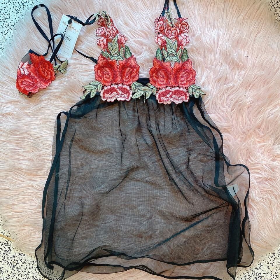 Đồ ngủ dễ thương cho nữ váy ngủ kimono