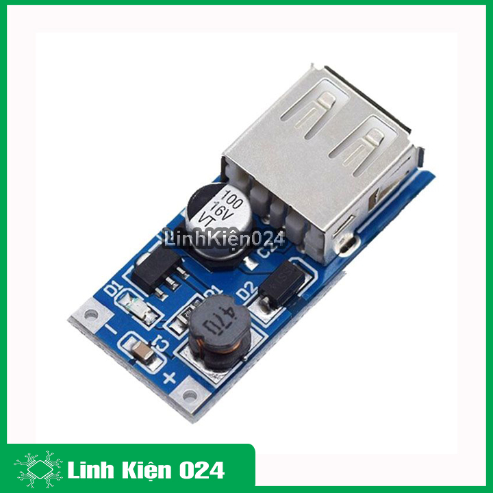 Module boost điện áp  0.9 - 5V 5V 600MA
