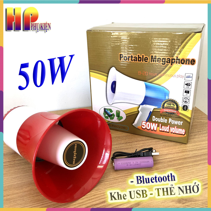 Loa Phóng Thanh có Bluetooth, khe cắm USB - thẻ nhớ