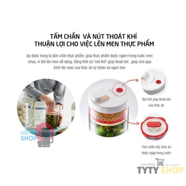 [HCM] Hộp muối dưa cà Lock&Lock INL412 INL413