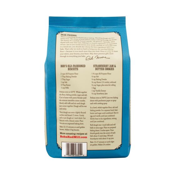 Bột Mì Đa Dụng Bob's Red Mill Unbleached White All Purpose flour 2.27kg