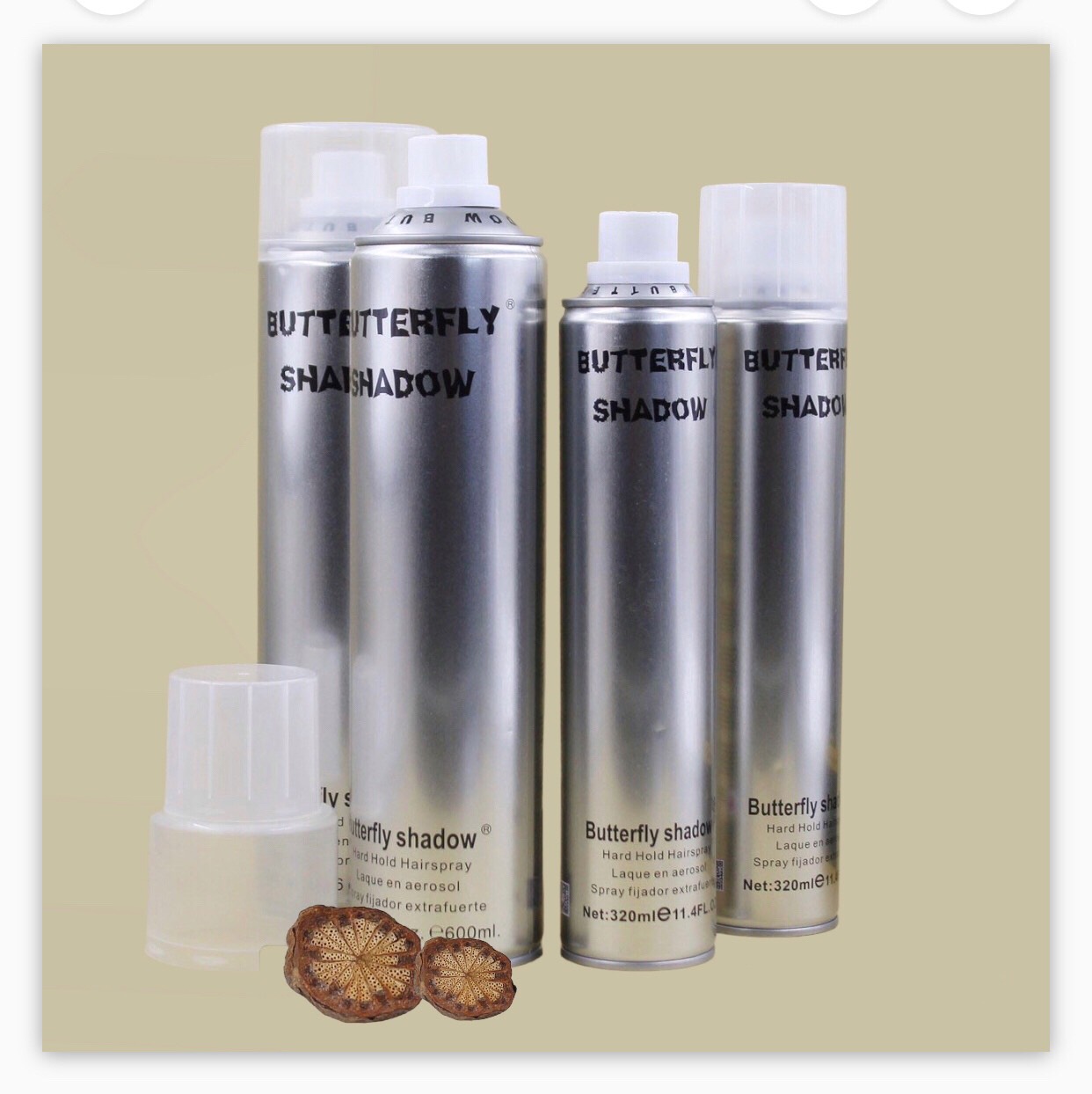 SEBA Hair Comb and Hair Spray