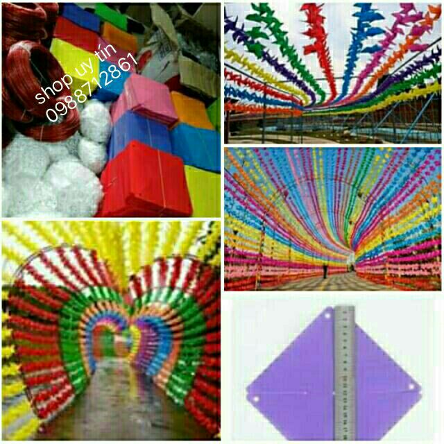 [HCM]1000 Chong chóng trang trí 25cm