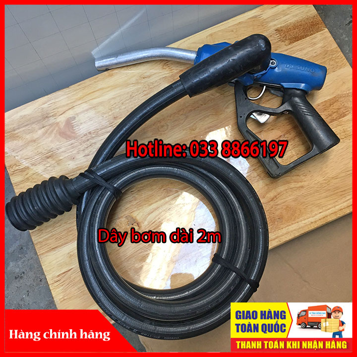 Cò bơm Tatsuno kèm dây bơm xăng dầu 2m