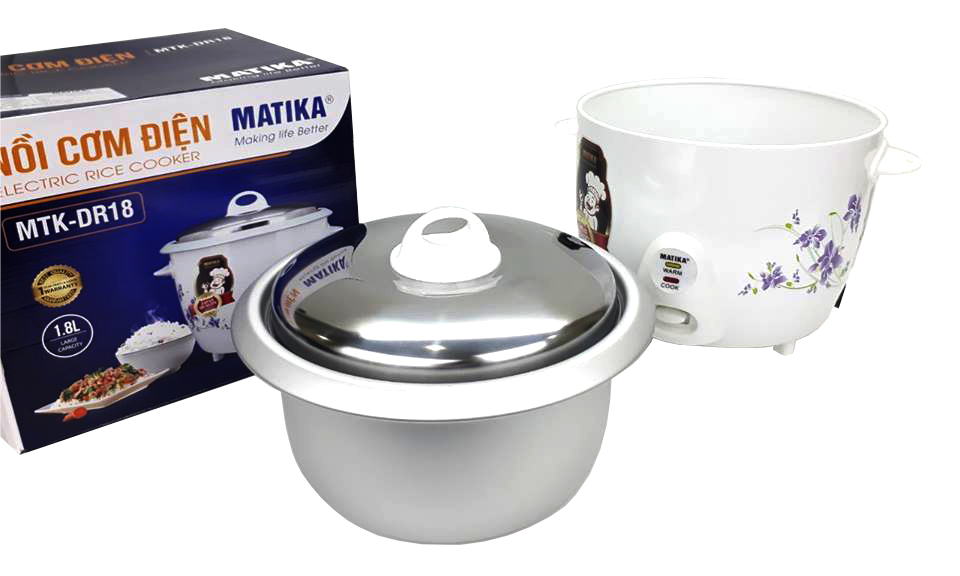 Nồi cơm điện Matika MTK-DR18