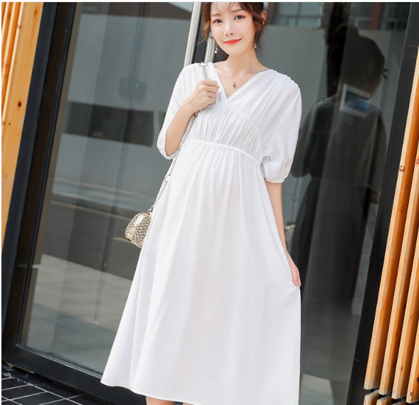 ĐẦM BẦU  VÁY BẦU CÔNG SỞ MÙA XUÂN