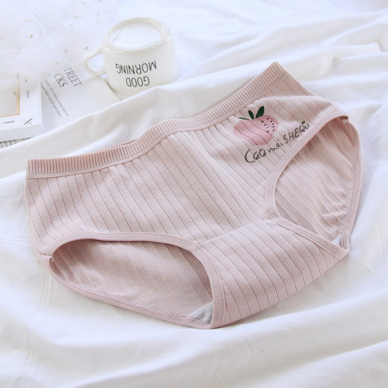 Quần Lót Cotton Co Dãn 4 Chiều Dâu Cute 671