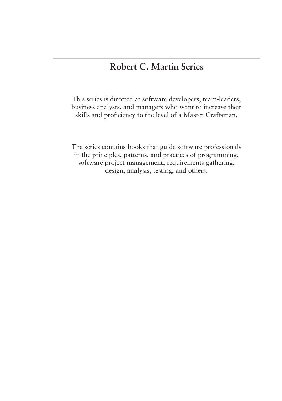 Working Effectively with Legacy Code: Feathers, Michael