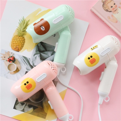 Máy Sấy Tóc Mini Hình Thú Gấp Gọn Dễ Thương
