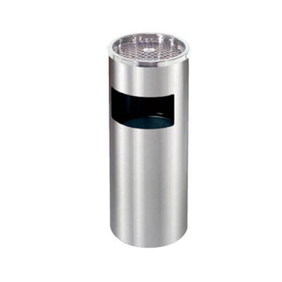 [HCM]Thùng rác inox gạt tàn A35-A