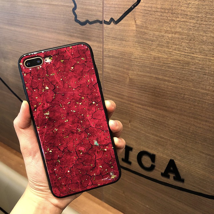 [ IPHONE ] Ốp Bóng Vân Đá