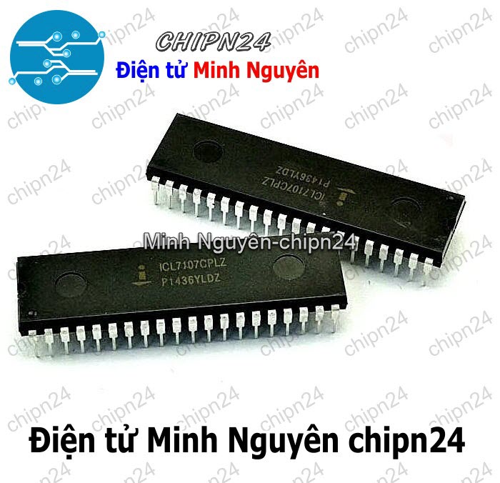 [1 con] (DIP) IC ICL7107 DIP-40 (ICL7107CPL 7107) - HH002034