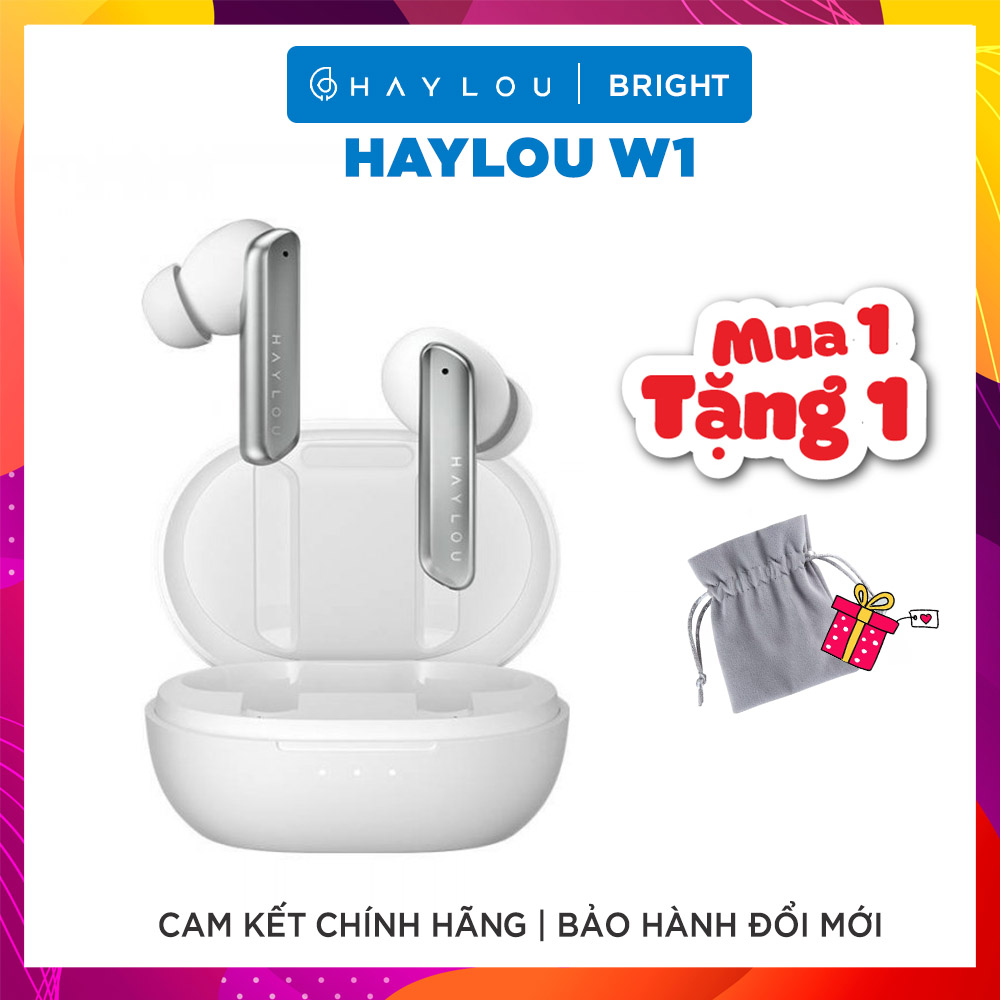 Tai Nghe True Wireless HAYLOU W1 Qualcomm  3040/ AptX Bluetooth 5.2