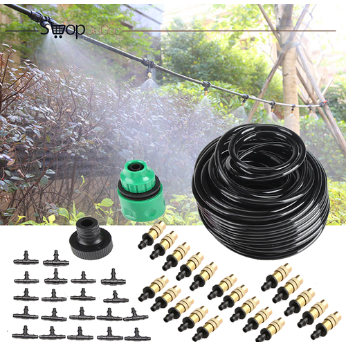 [HCM]Bộ phun sương tưới cây đầy đủ - 20 béc phun đồng ít bị tắc