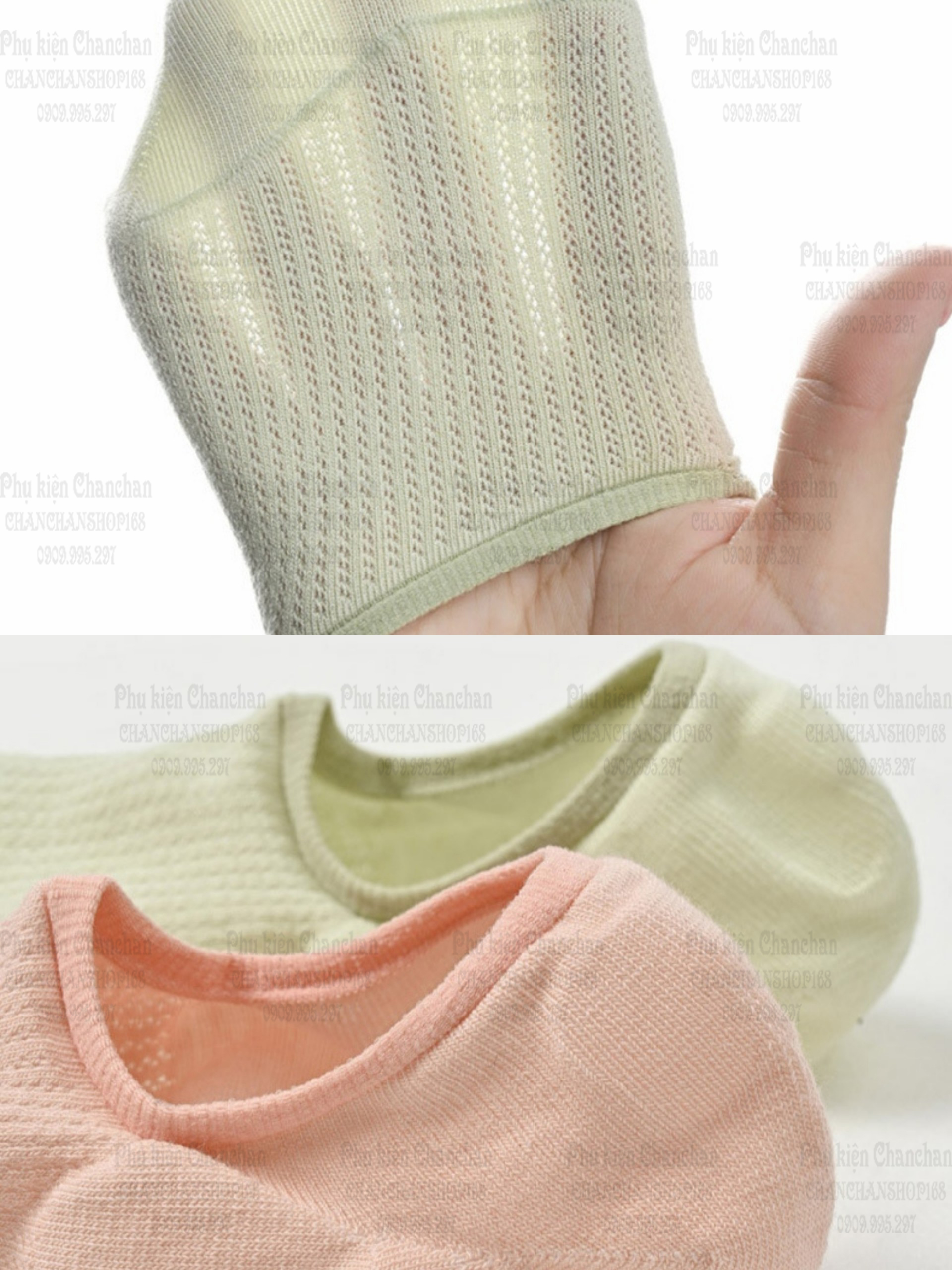Women's Mesh Lazy Socks (4 Models) 15K / Pair