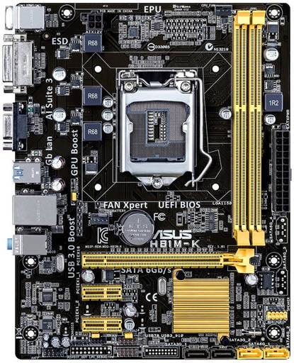 Combo H81 ASUS- i3 4130- ram 8g