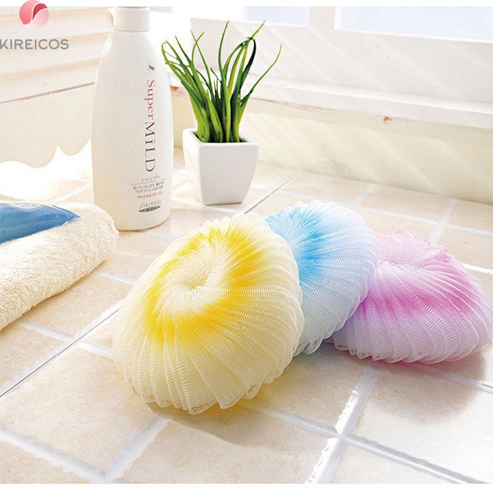 [HCM]Bông Tắm Cuộn Tròn 2 Màu Tạo Bọt Cao Cấp