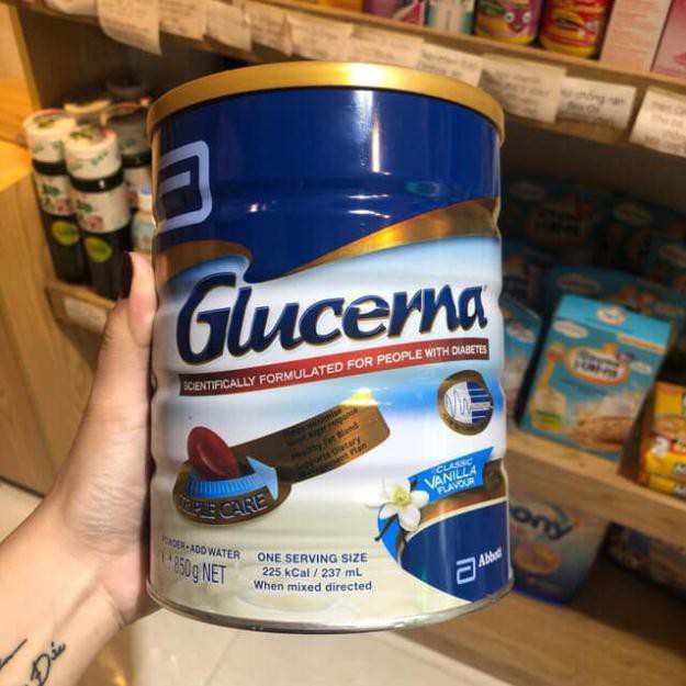 Sữa Glucerna của Úc dành cho người tiểu đường ( Sữa bột Glucena 850g )