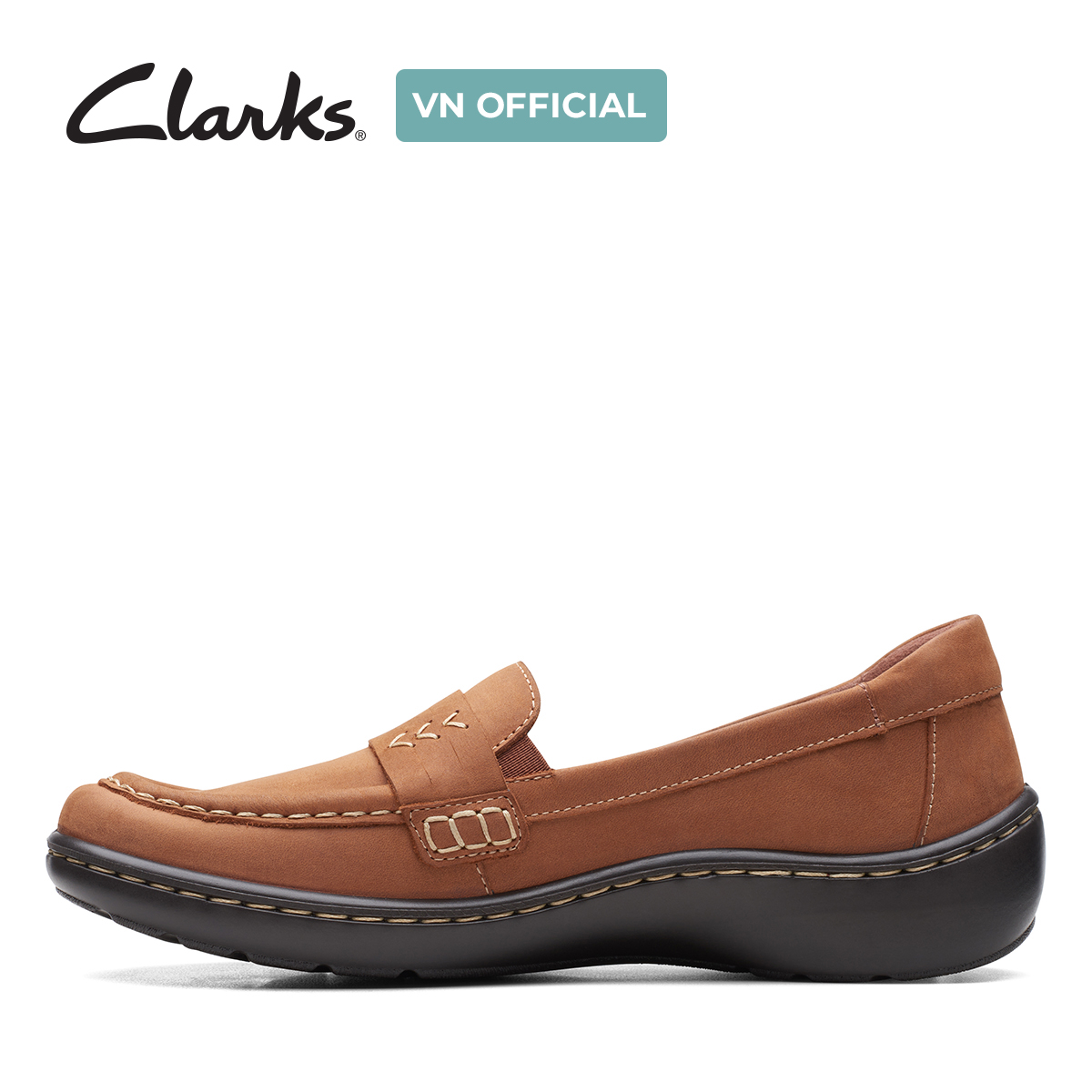 Giày Lười Da Nữ Clarks - Cora Ashly