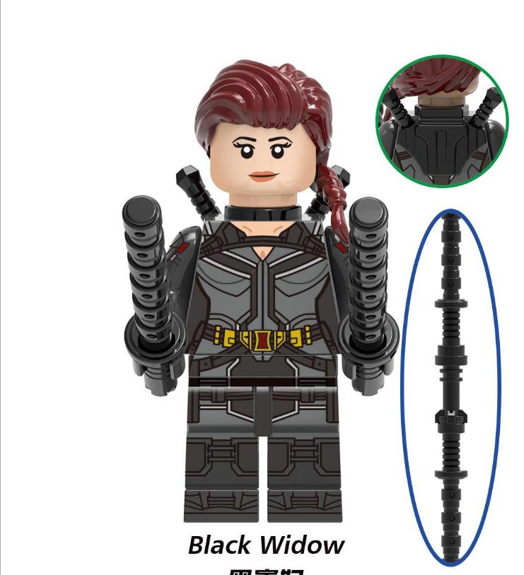 [HCM]Đồ chơi lắp ráp Minifigure bộ BlackWidows-X0272