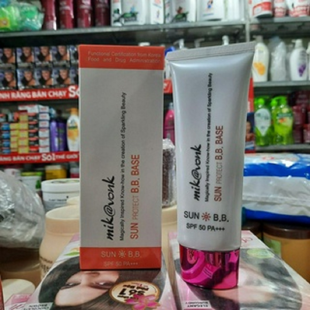 Kem Chống Nắng Dưỡng Da Mik@vonk Sun Protect BB Base 60ml