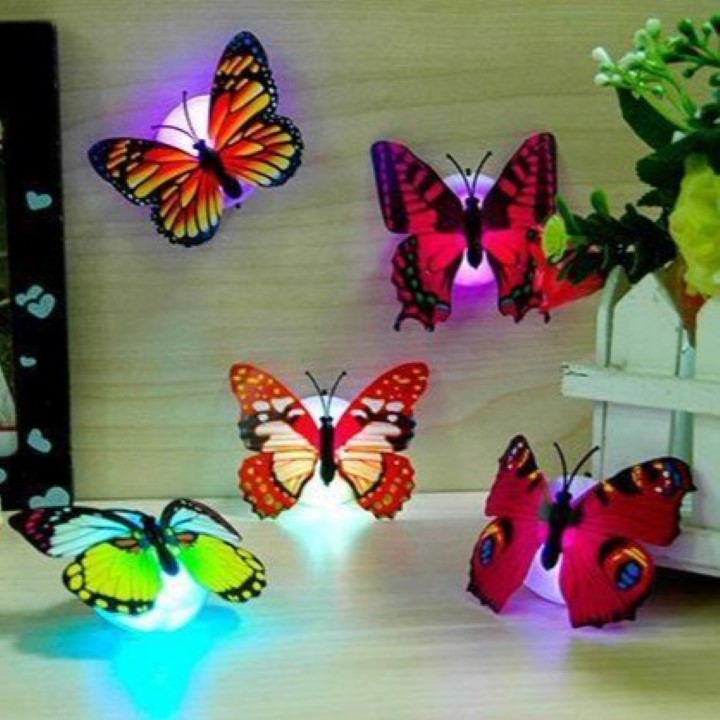 ĐÈN CON BƯỚM TRANG TRÍ , ĐÈN NHỎ MINI HÌNH CON BƯỚM