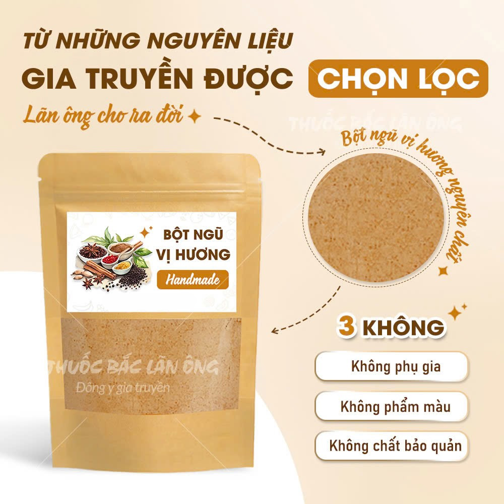 Bột Ngũ Vị Hương 200g (Công Thức Chuẩn)