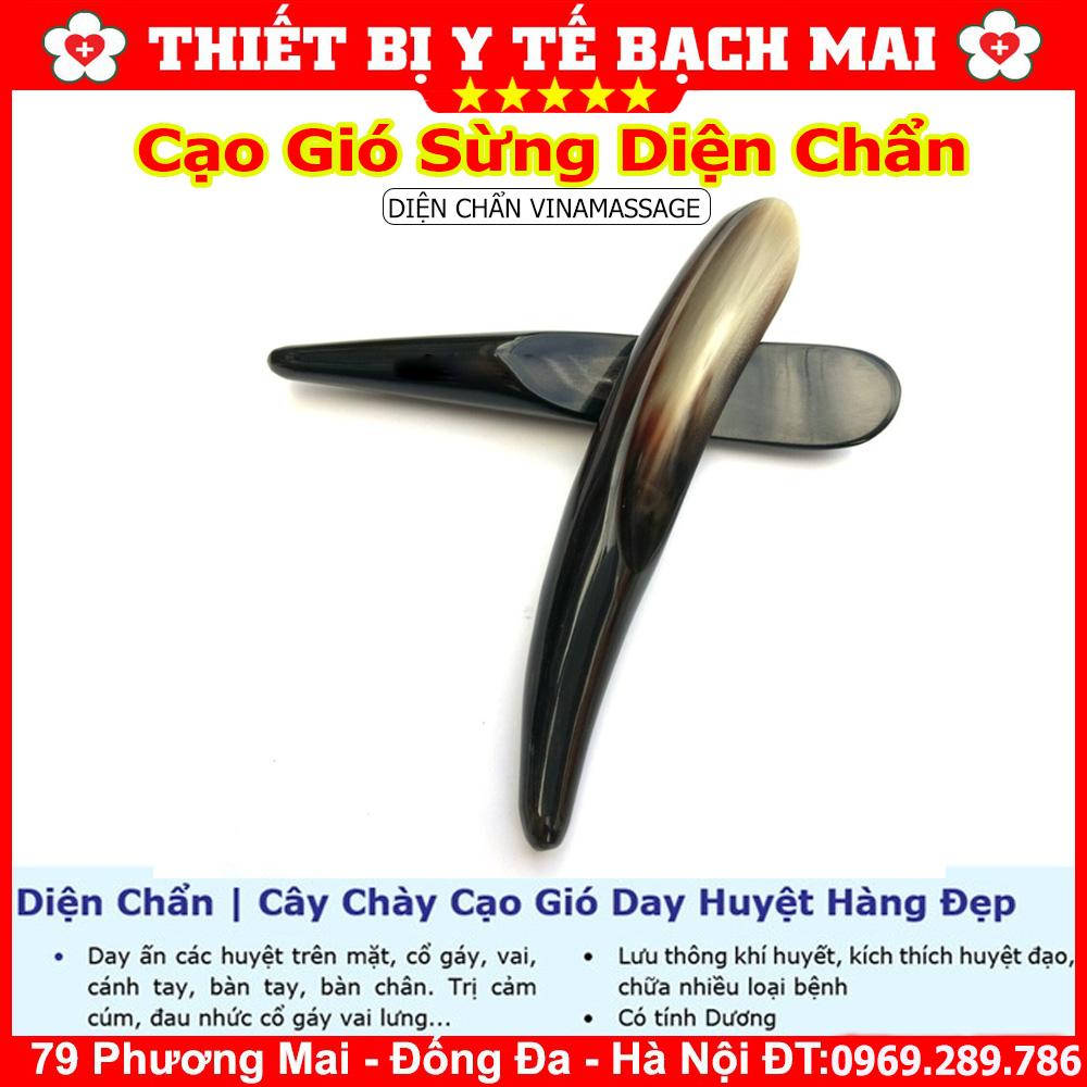 Dụng Cụ Cạo Gió Sừng Diện Chẩn