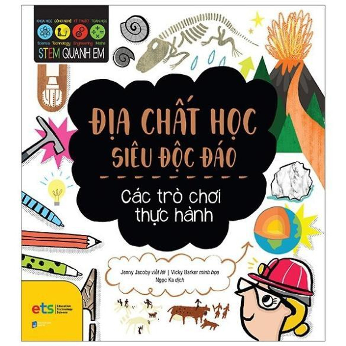 Sách - Stem Quanh Em - Địa Chất Học Siêu Độc Đáo 59K