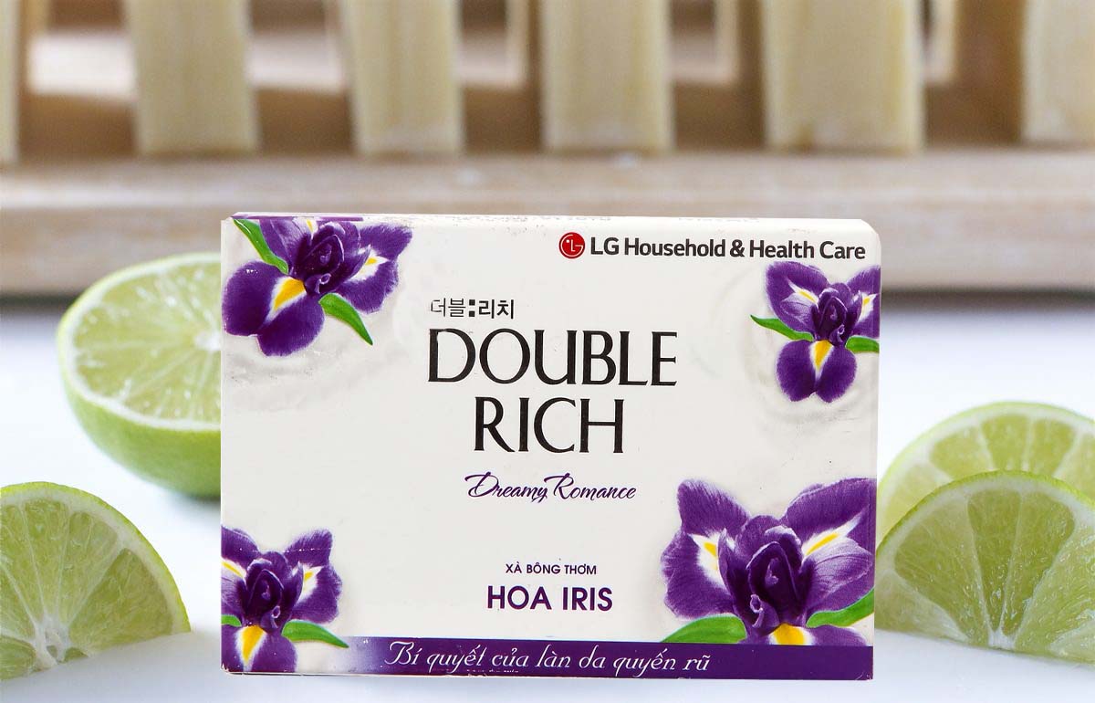 Xà Bông Double Rich Hương Hoa Iris 90g