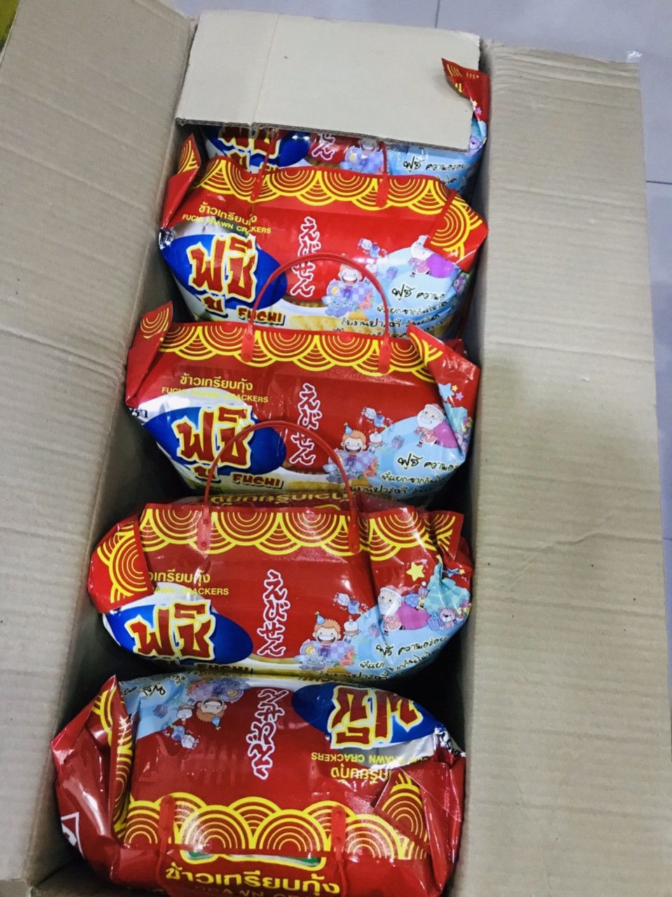 BÁNH DNACK BIM BIM TÔM KHỔNG LỒ THÁI LAN