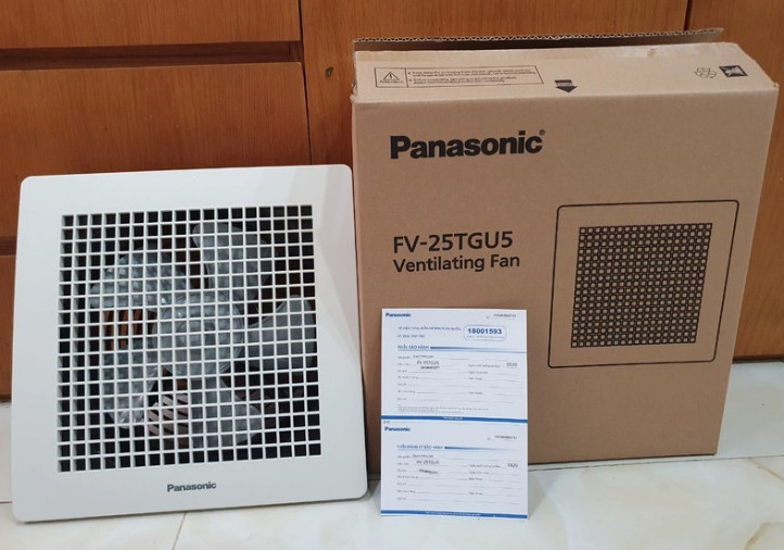 Quạt hút Panasonic dòng âm trần không ống dẫn