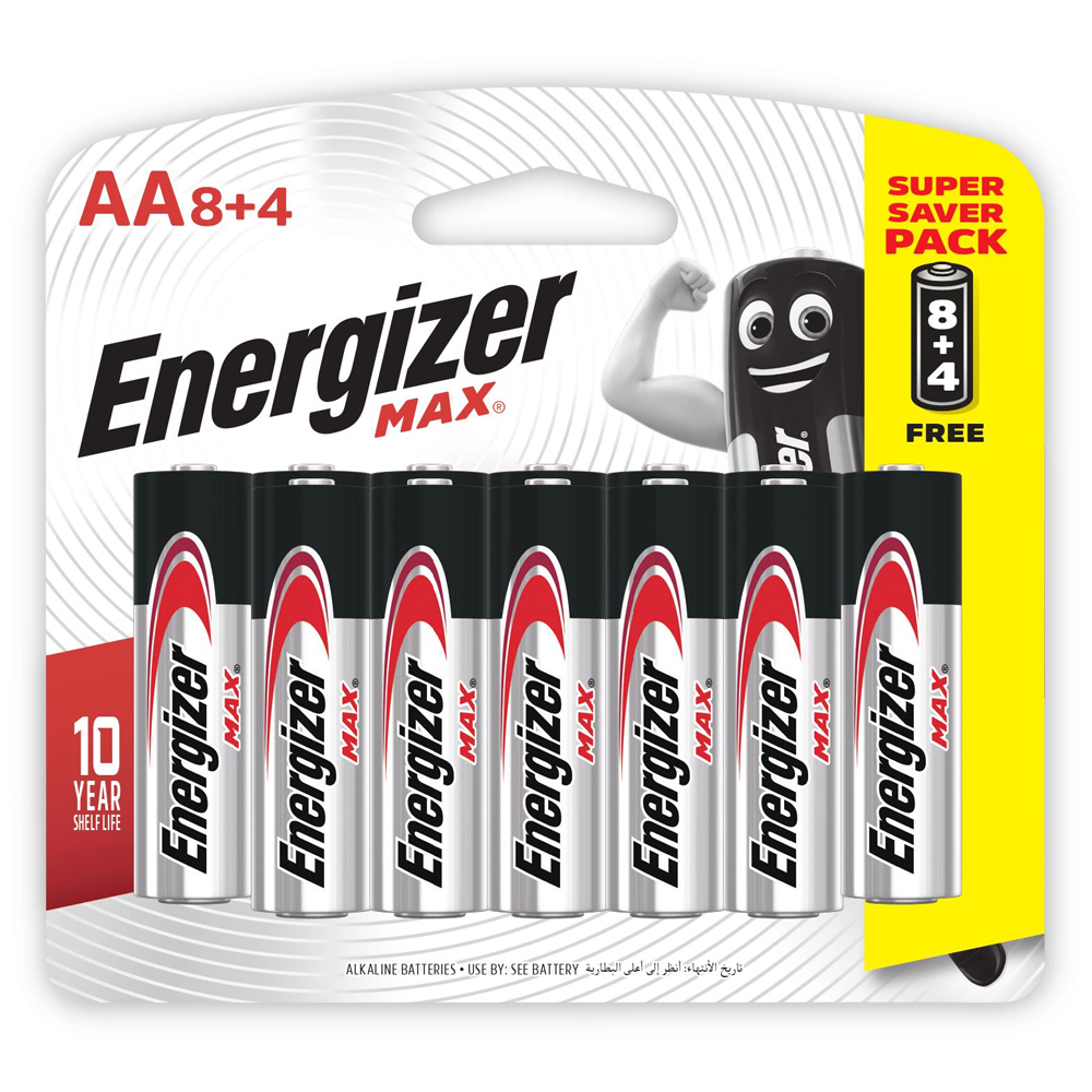 PIN ENERGIZER MAXE AA E91 Siêu Bền - Hàng chính hãng