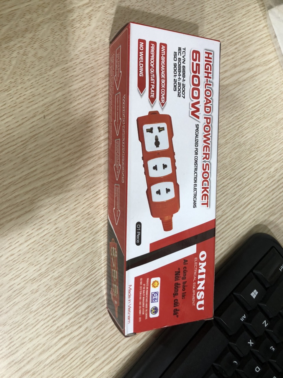 Ổ Cắm Siêu Chịu Tải K6500C