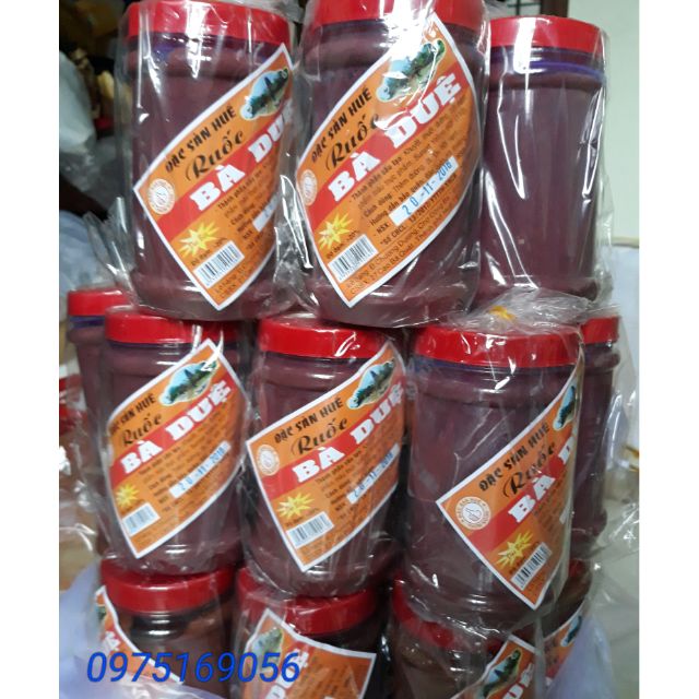 Mắm Ruốc siêu ngon Bà Duệ 4kg Đặc sản Huế