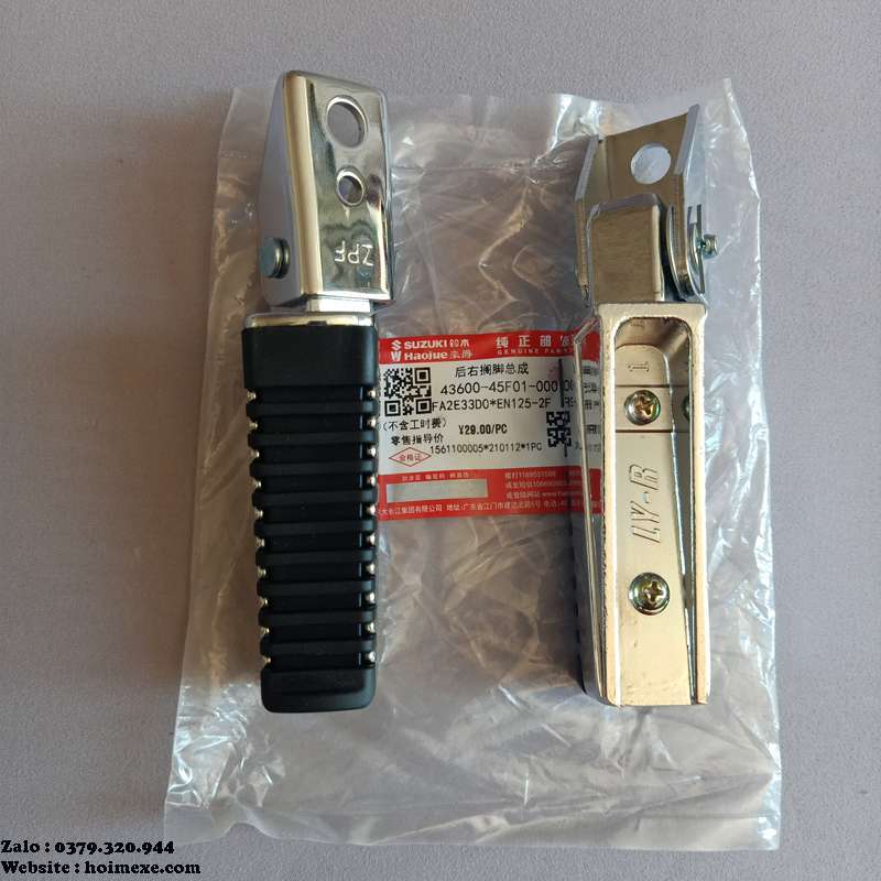 Cặp Gác Chân Sau Suzuki Gz150a/Gz125