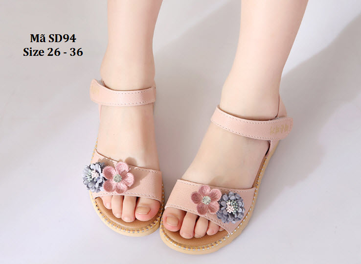Giày sandal bé gái đi học đi chơi SD94