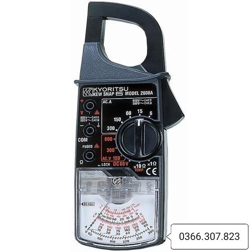 [HCM]Ampe kìm đo dòng AC KYORITSU 2608A (300A)