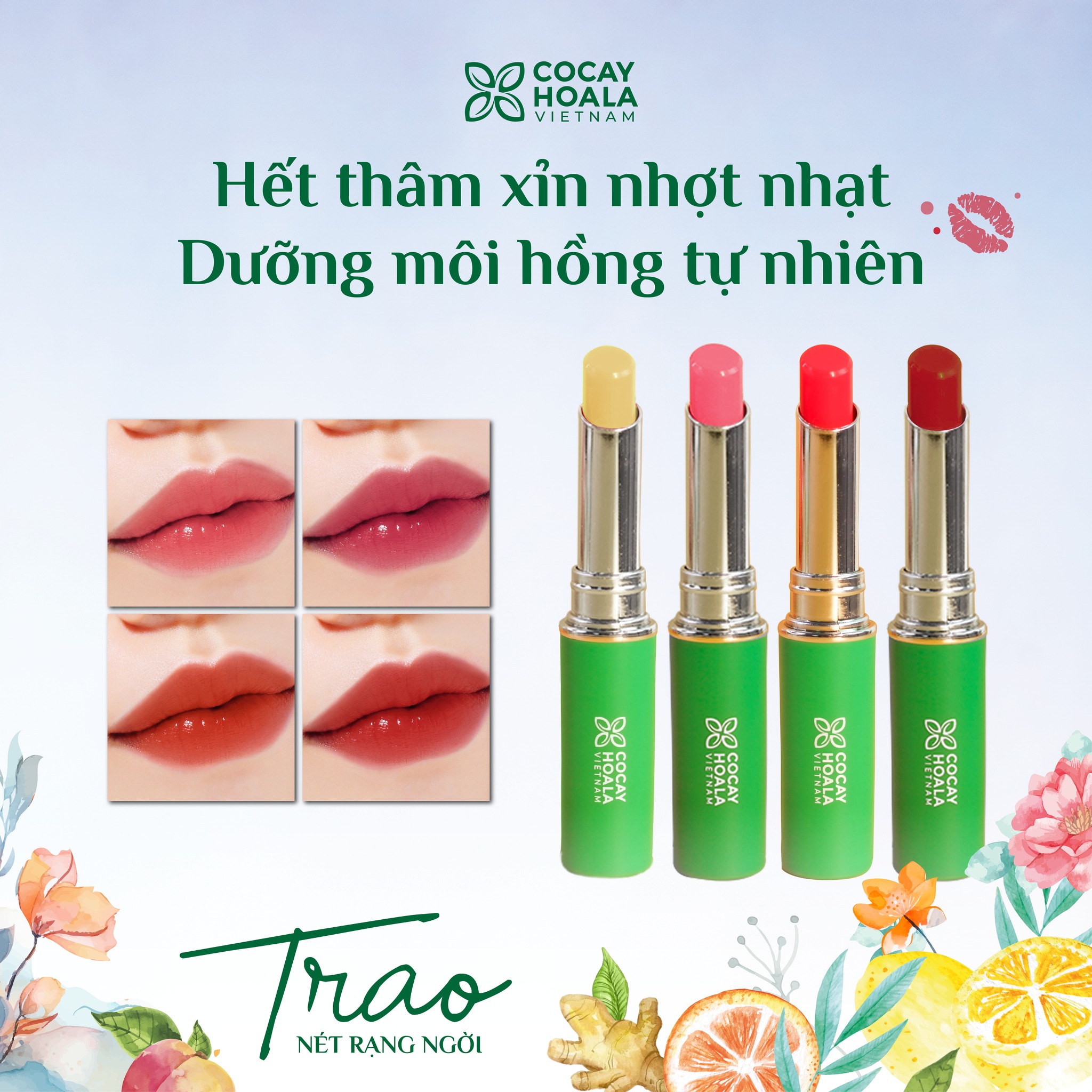 Son Dưỡng Cà Chua 3M Cỏ Cây Hoa Lá