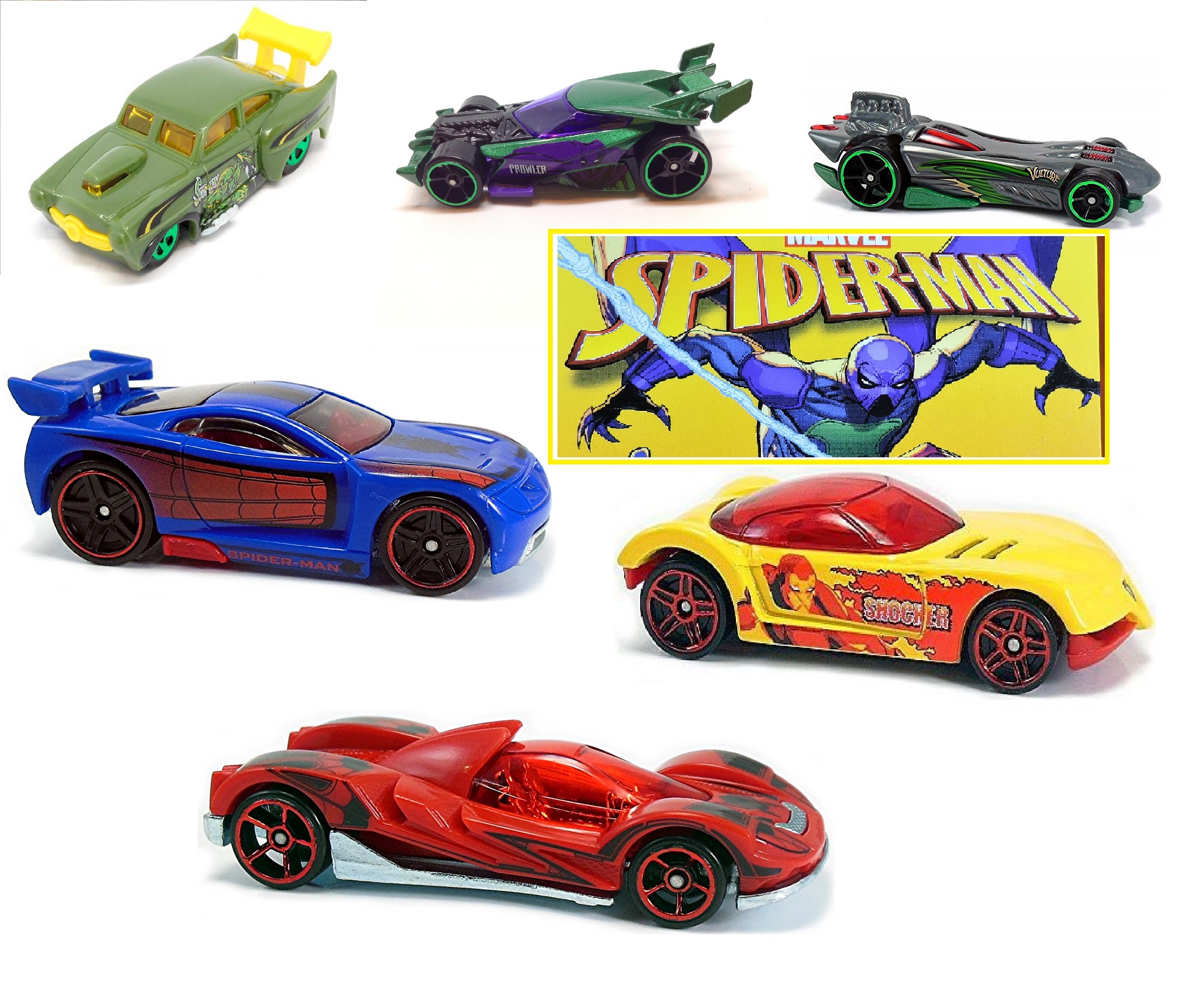 Mô Hình Xe Hotwheels Spiderman Home Comming